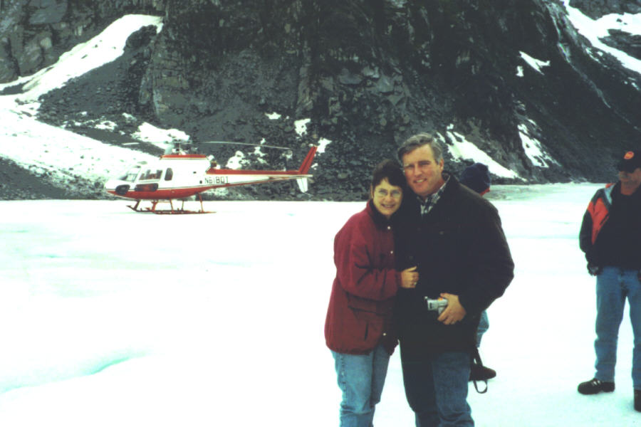 BobKat on glacier